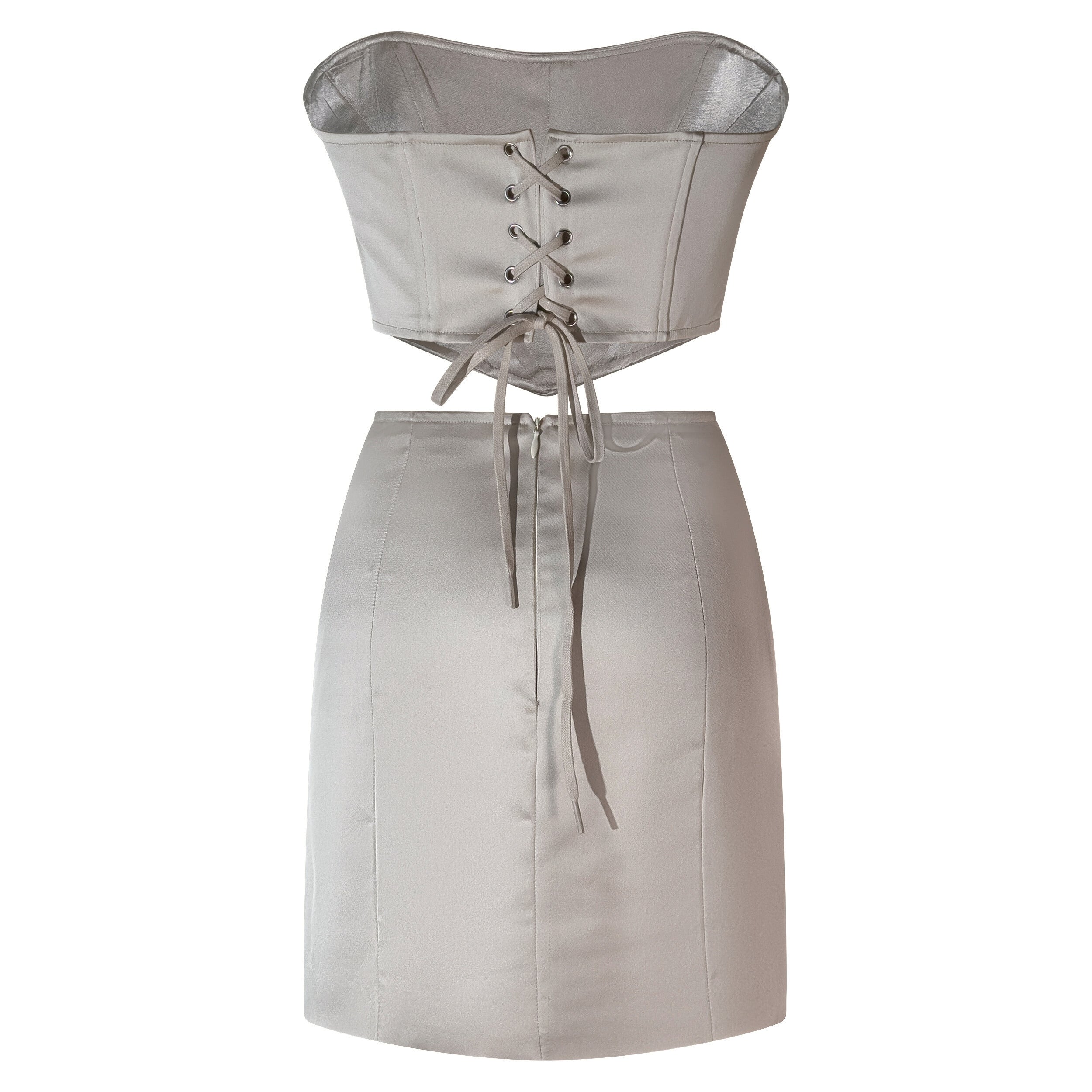 Leo Corset Top and Skirt Set - INAMORE