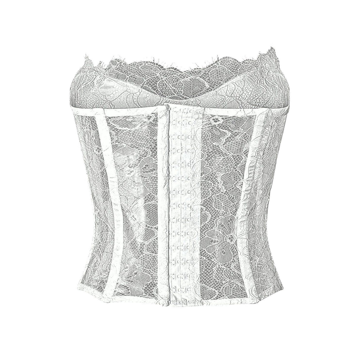 Eden Lace Corset Top