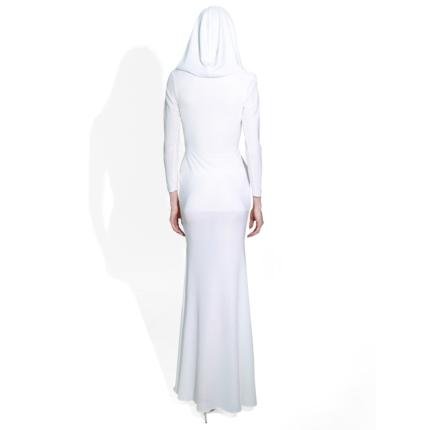 Blanca Hooded Long Dress - INAMORE