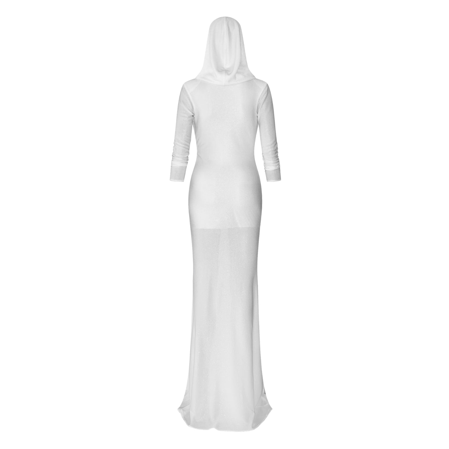 Blanca Hooded Long Dress - INAMORE