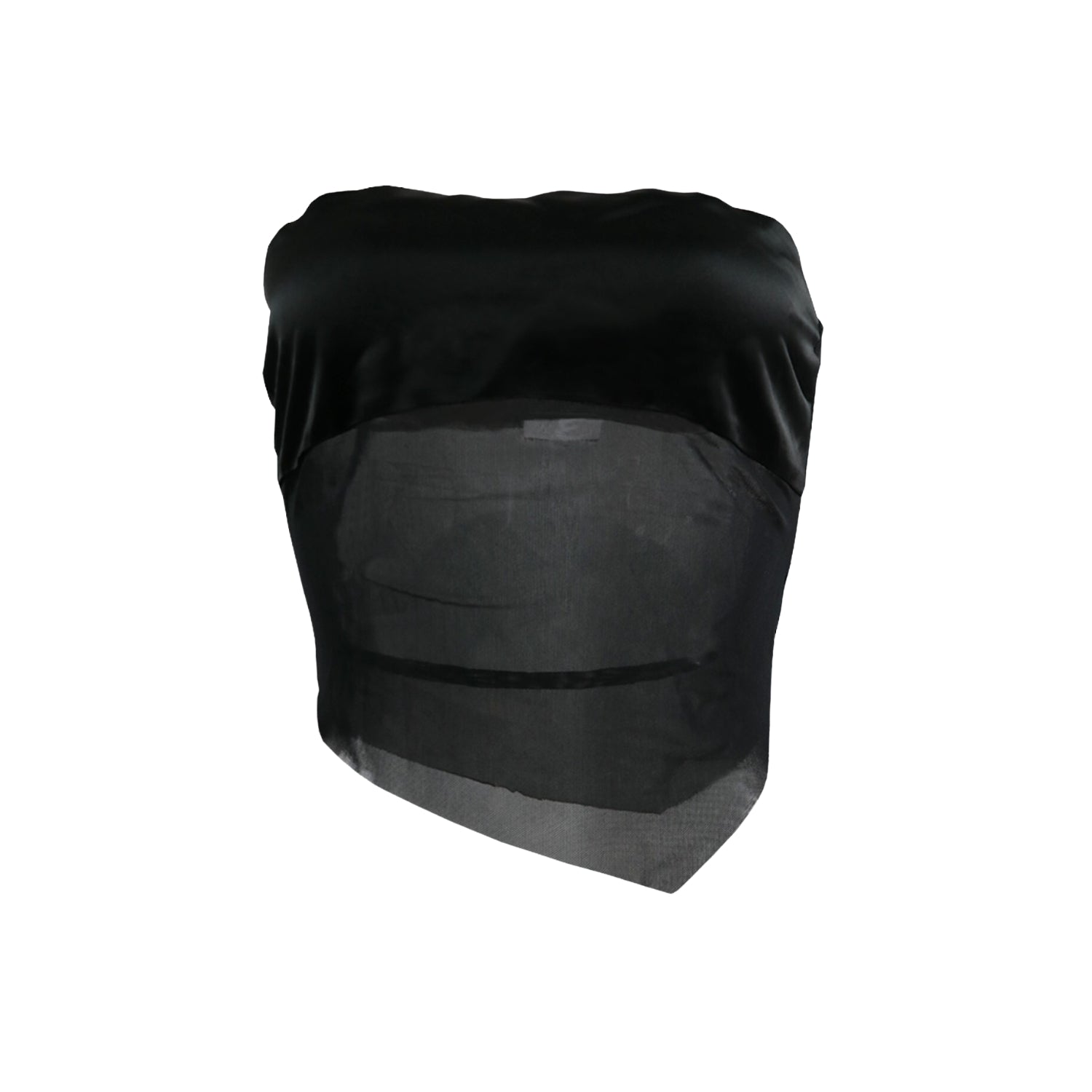 Tia Sheer Mesh Tube Top - INAMORE