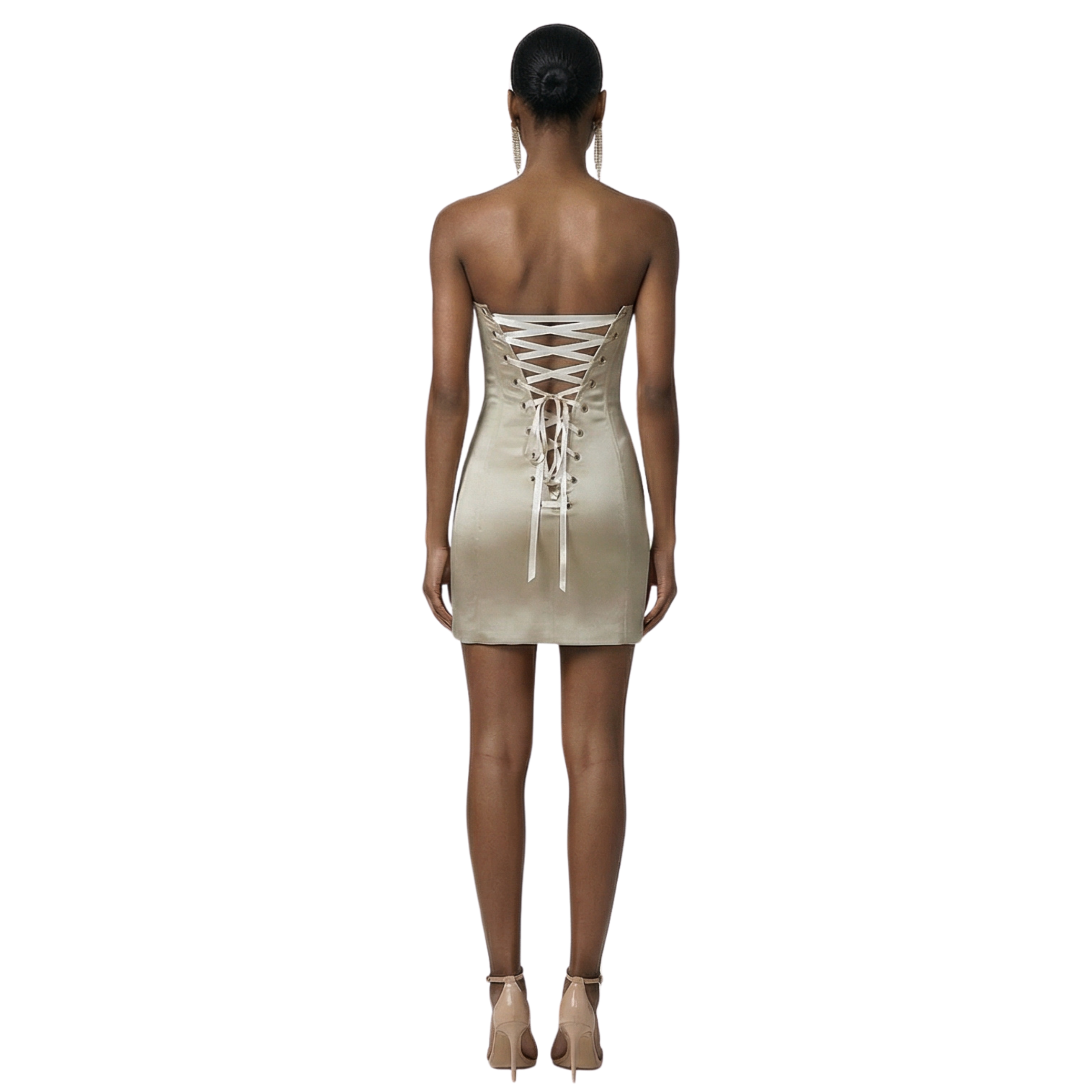 Femme Strapless Corset Dress - INAMORE 