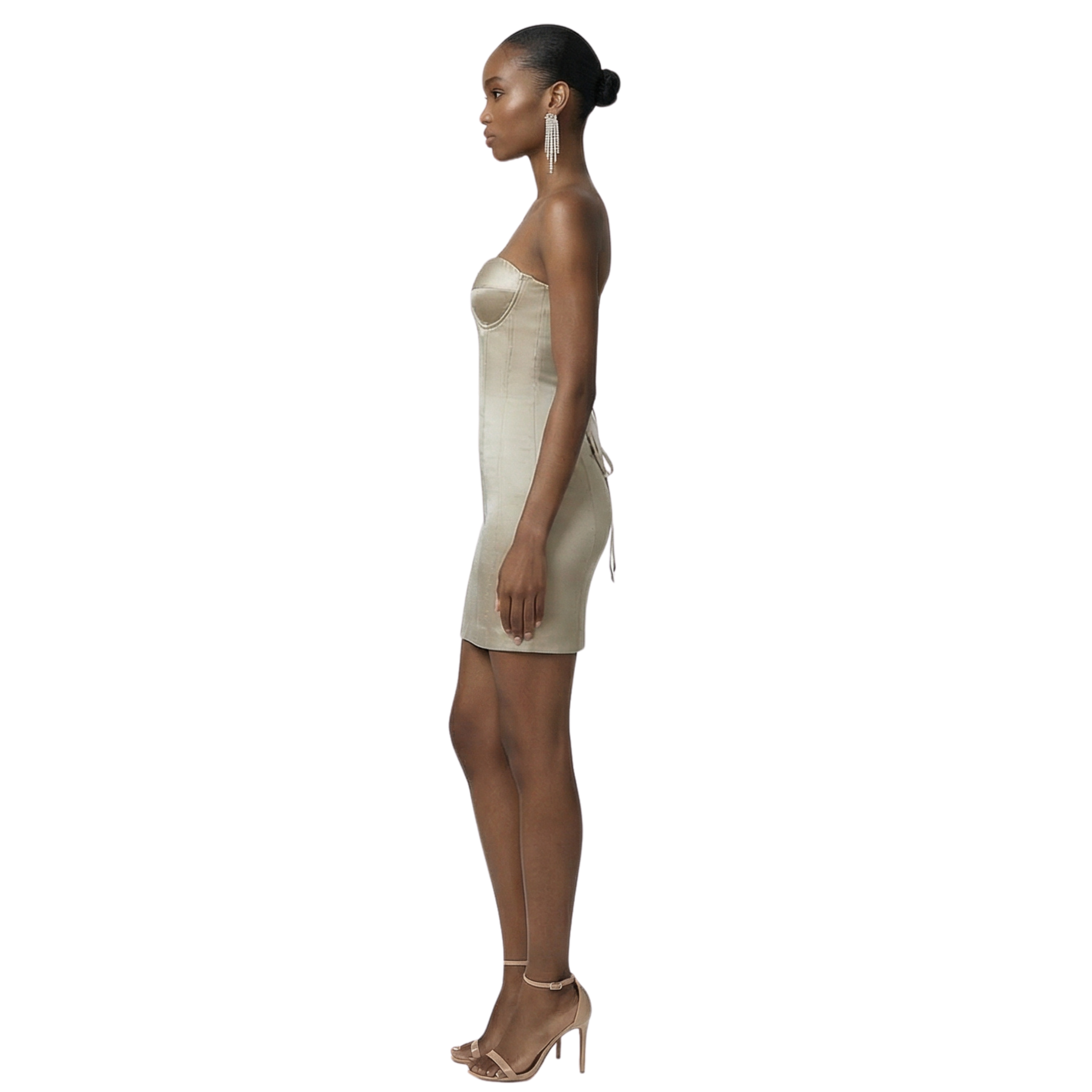 Femme Strapless Corset Dress - INAMORE 