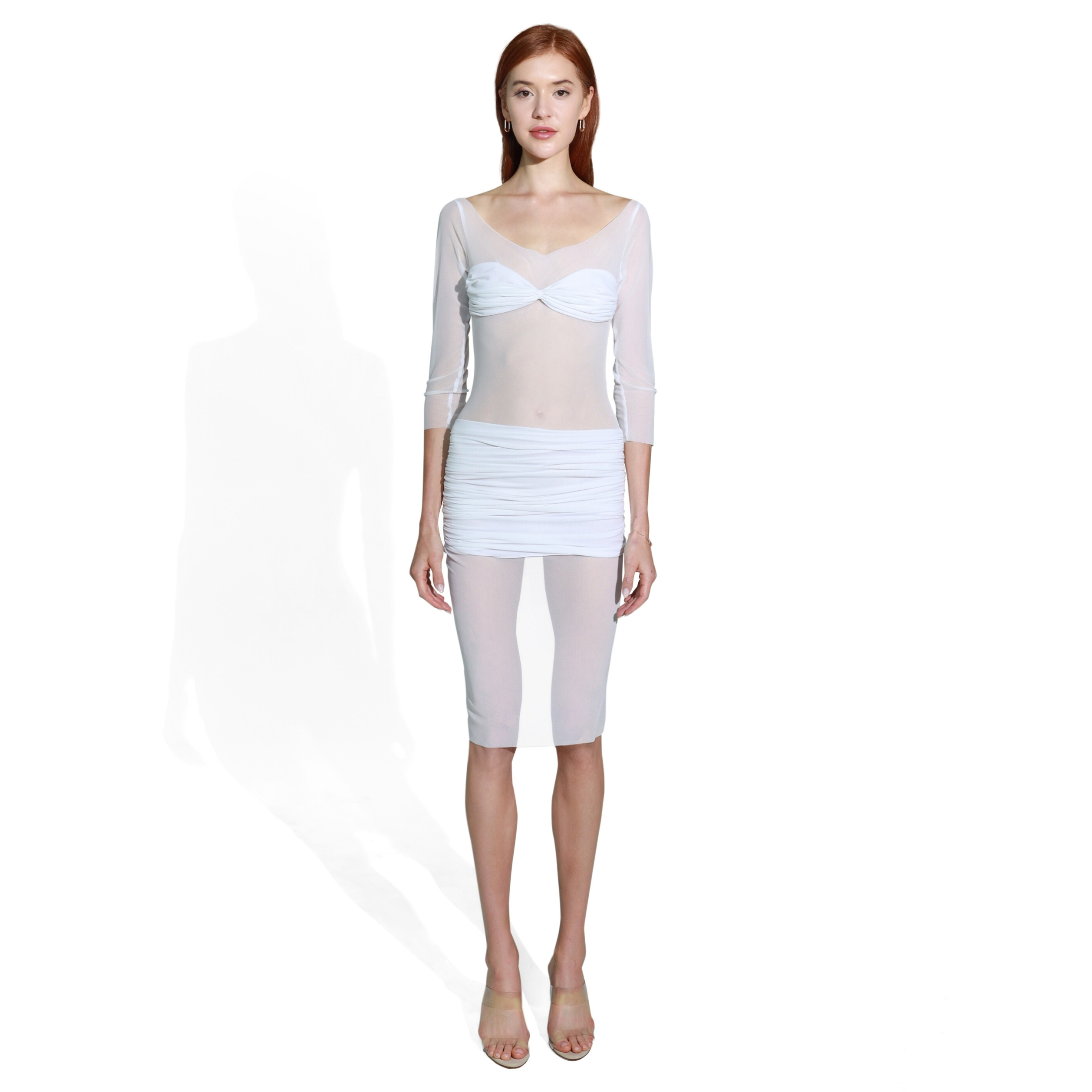 Icon Sheer Mesh Dress - INAMORE